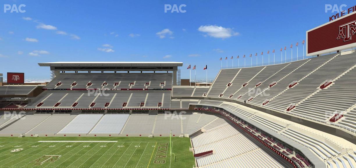 Kyle Field - Section 302 Seat View