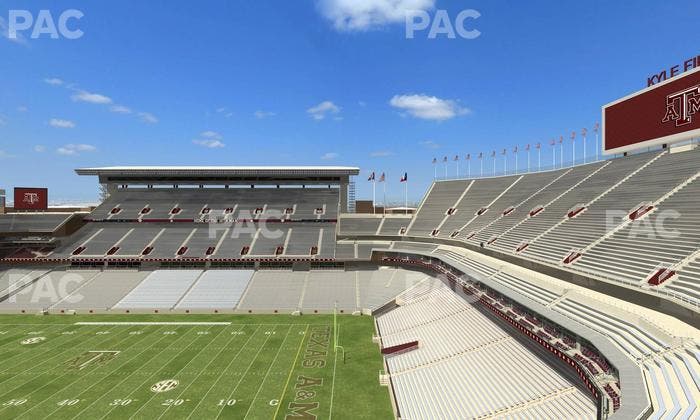 Kyle Field - Section 302 Seat View