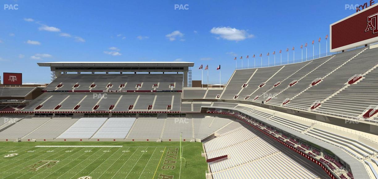 Kyle Field - Section 302 Seat View