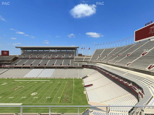 Kyle Field - Section 302 Seat View