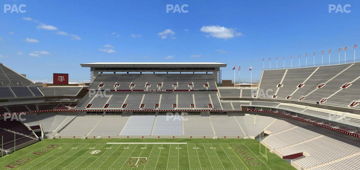 Kyle Field - Section 305 Seat View