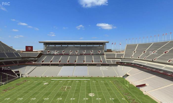 Kyle Field - Section 305 Seat View