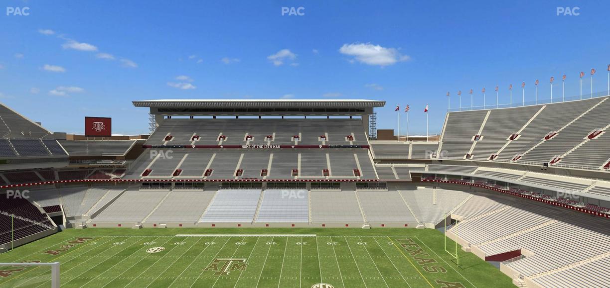 Kyle Field - Section 305 Seat View