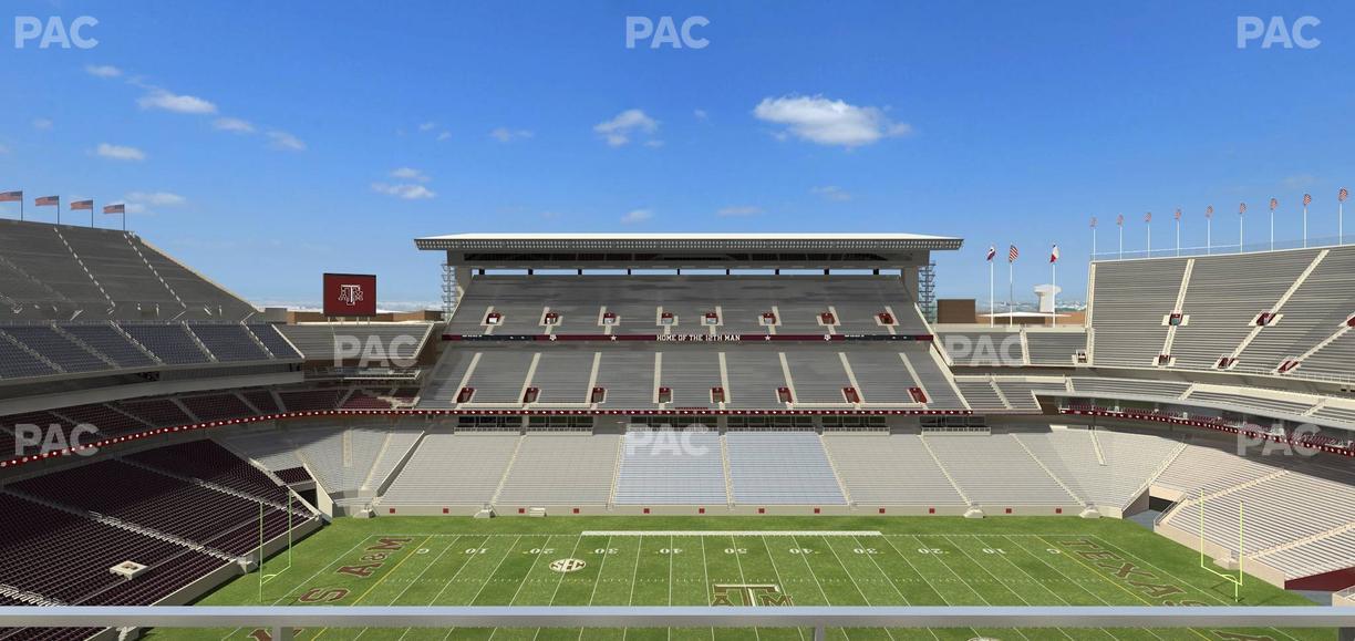 Kyle Field - Section 307 Seat View