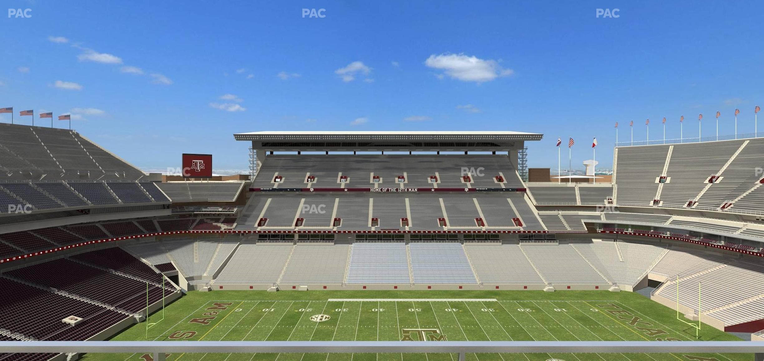 Kyle Field - Section 307 Seat View