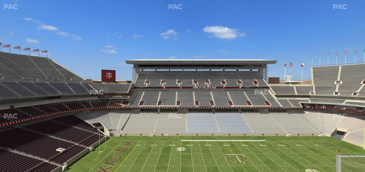 Kyle Field - Section 308 Seat View