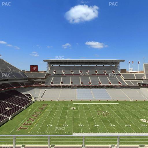 Kyle Field - Section 308 Seat View
