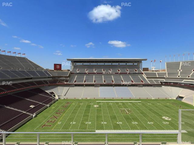 Kyle Field - Section 308 Seat View