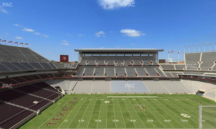 Kyle Field - Section 308 Seat View