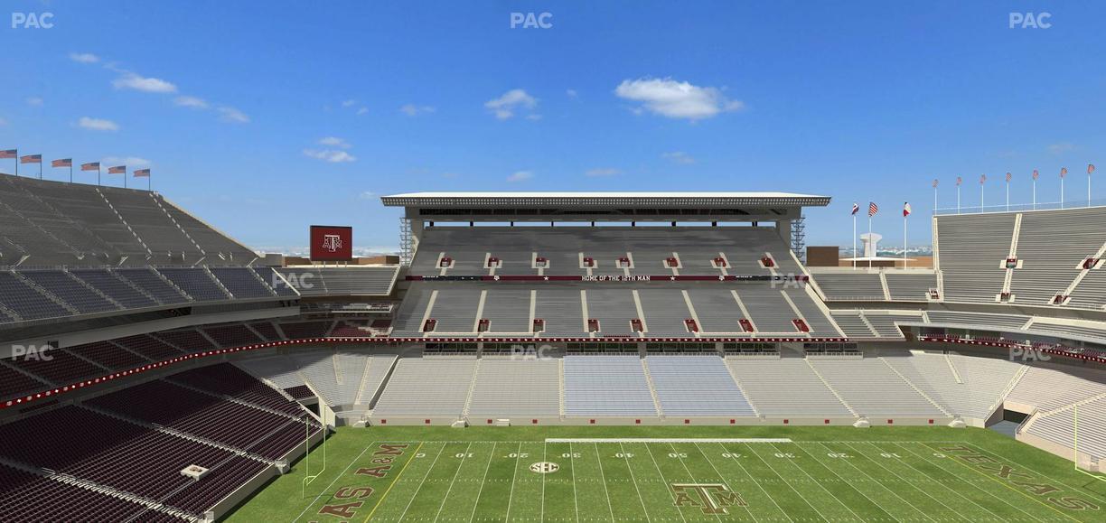 Kyle Field - Section 308 Seat View