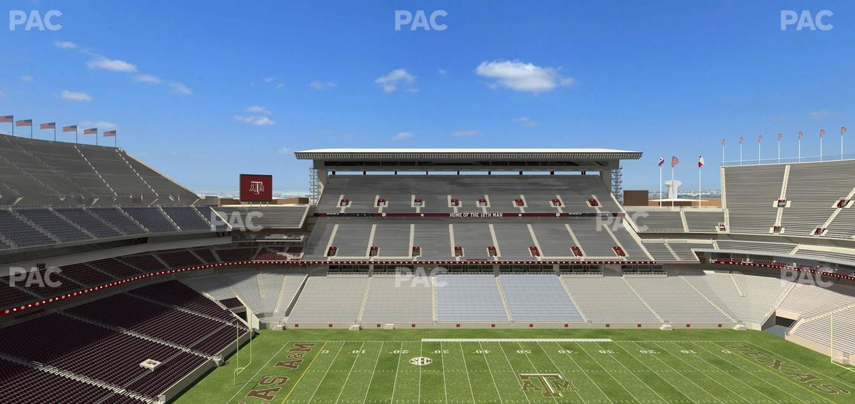 Kyle Field - Section 308 Seat View