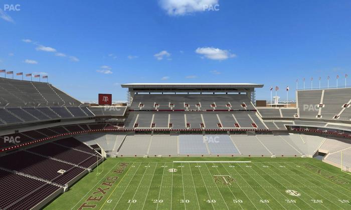 Kyle Field - Section 308 Seat View