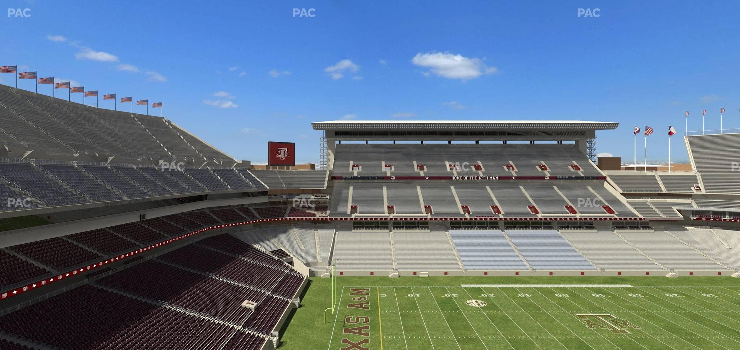 Kyle Field - Section 310 Seat View