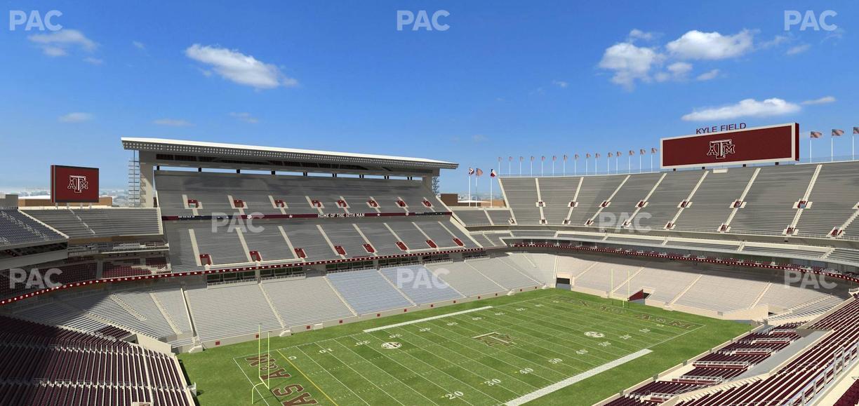 Kyle Field - Section 312 Seat View