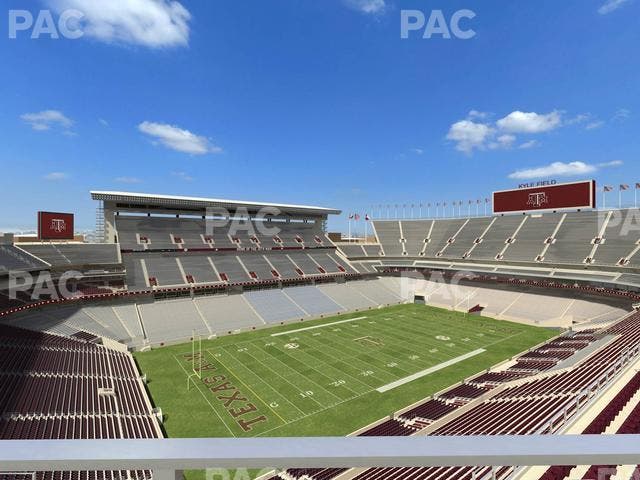 Kyle Field - Section 312 Seat View