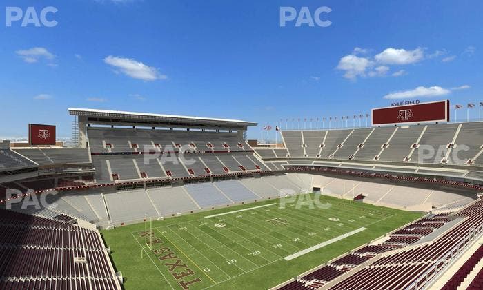 Kyle Field - Section 312 Seat View