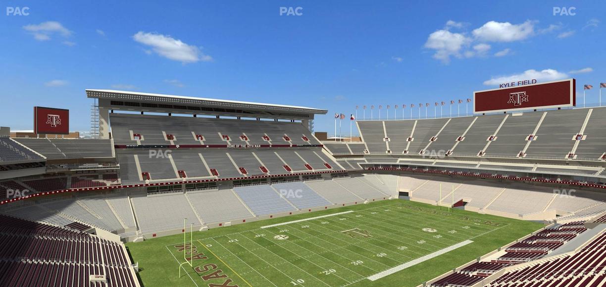 Kyle Field - Section 312 Seat View