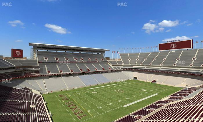 Kyle Field - Section 312 Seat View