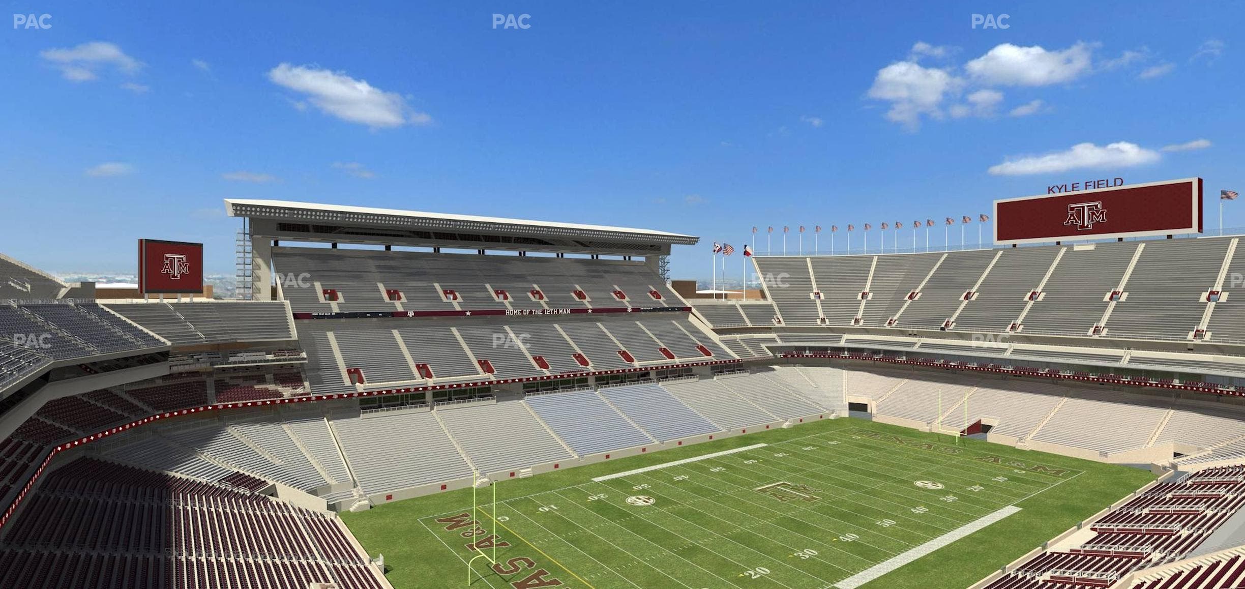 Kyle Field - Section 313 Seat View