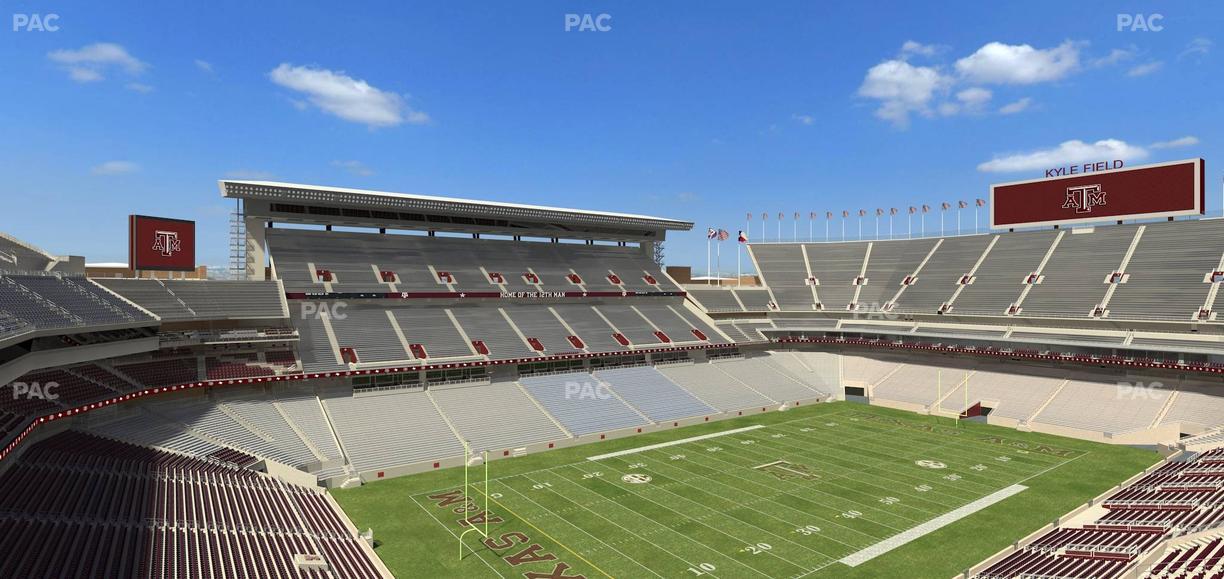 Kyle Field - Section 313 Seat View