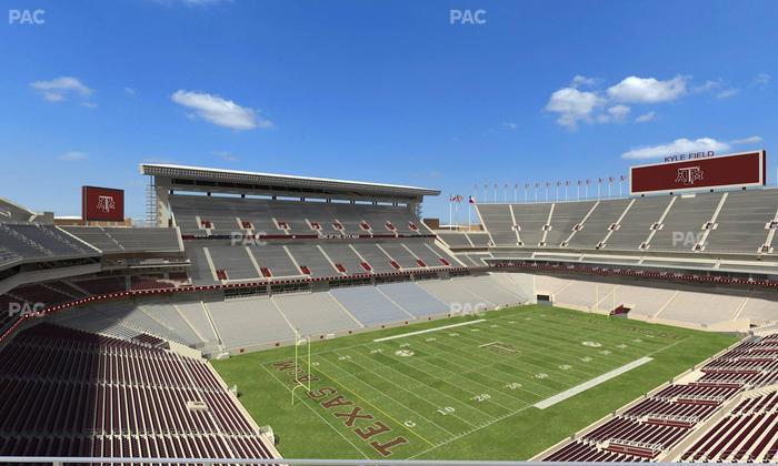 Kyle Field - Section 313 Seat View