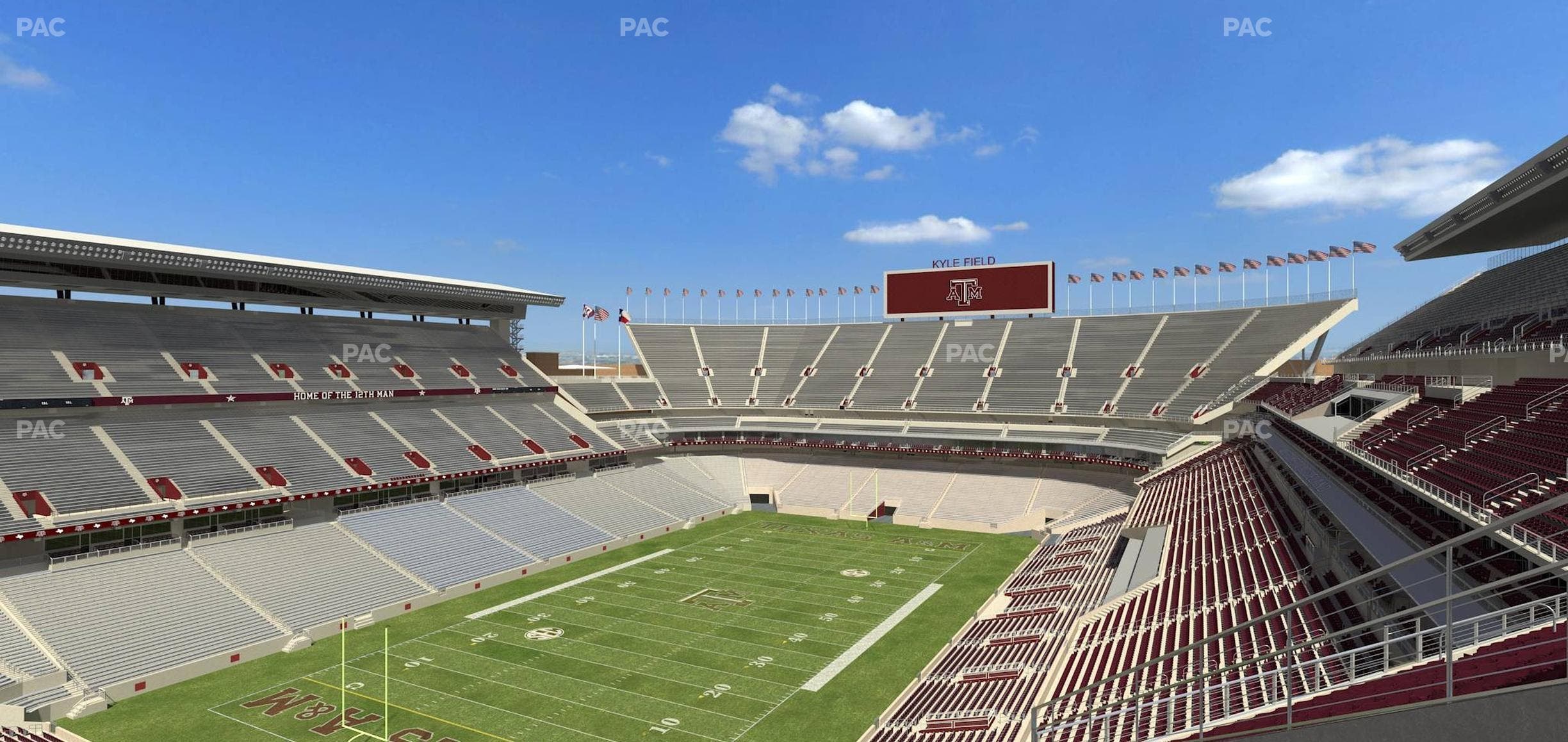 Kyle Field - Section 314 Seat View