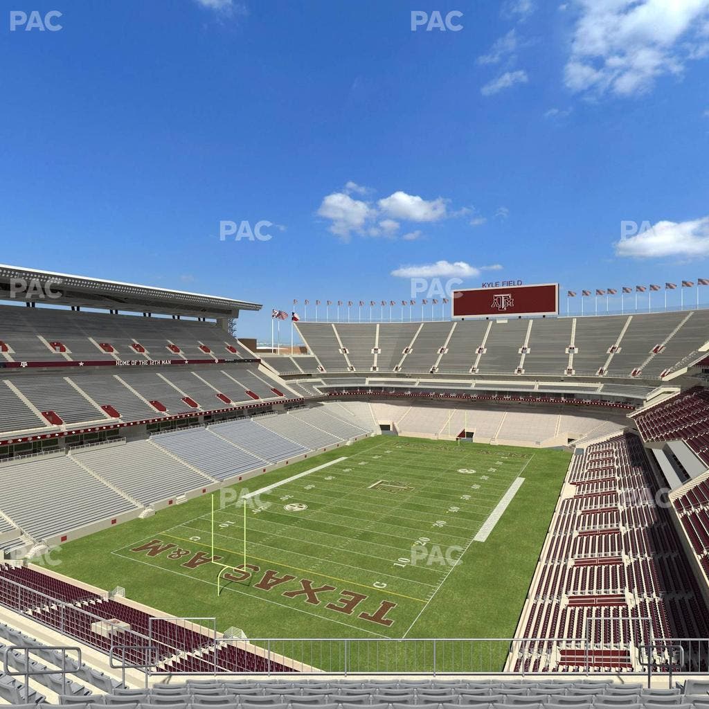 Kyle Field - Section 316 Seat View