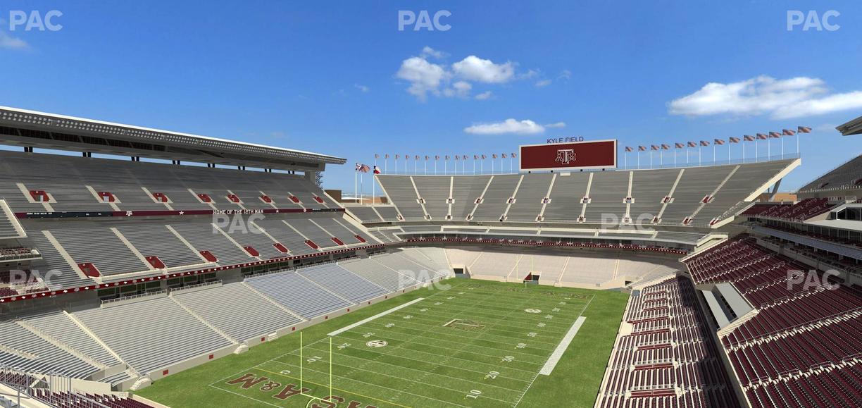Kyle Field - Section 316 Seat View
