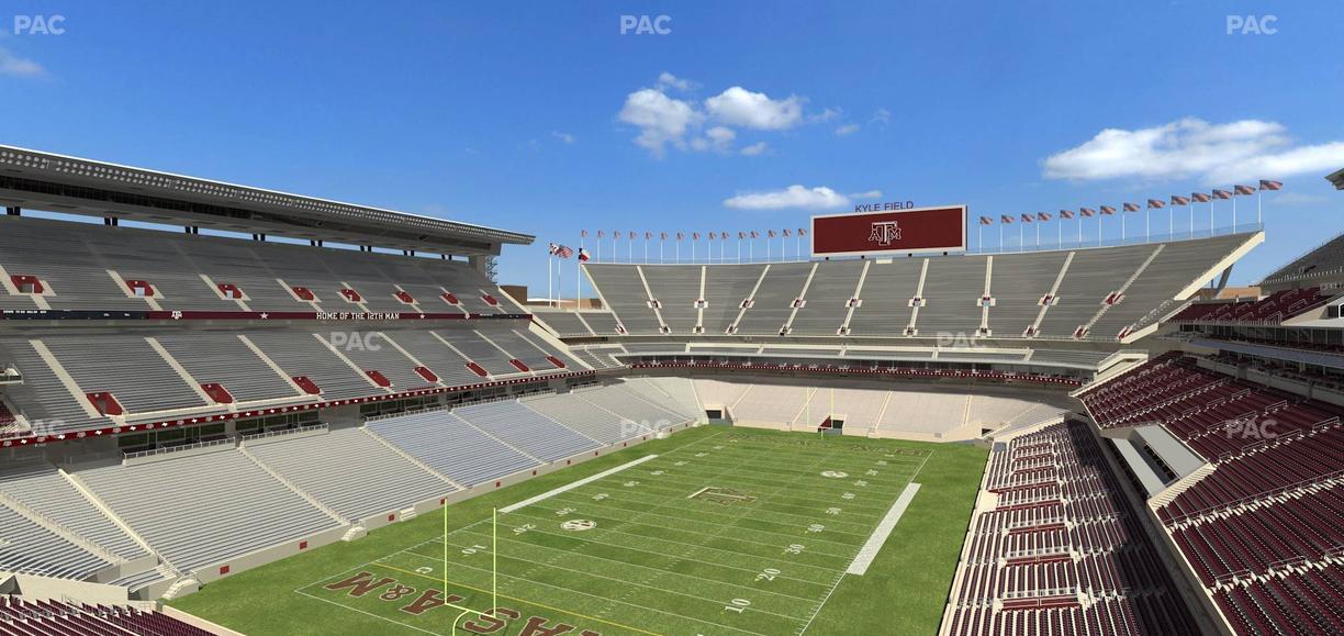 Kyle Field - Section 316 Seat View