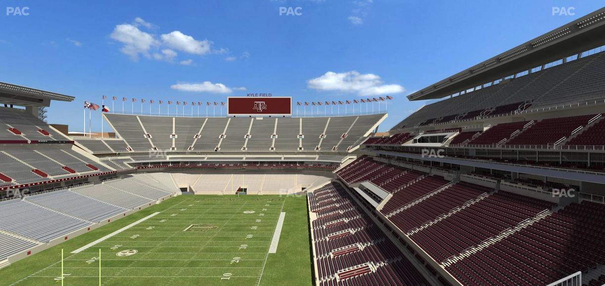 Kyle Field - Section 317 Seat View