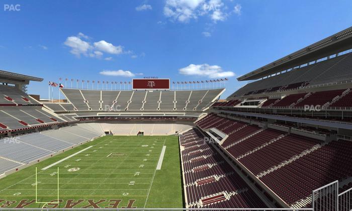 Kyle Field - Section 317 Seat View