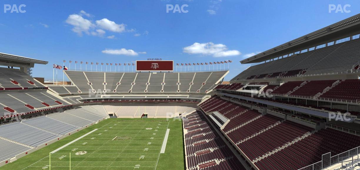 Kyle Field - Section 317 Seat View