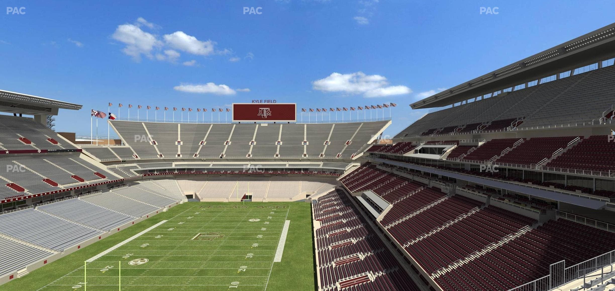 Kyle Field - Section 317 Seat View