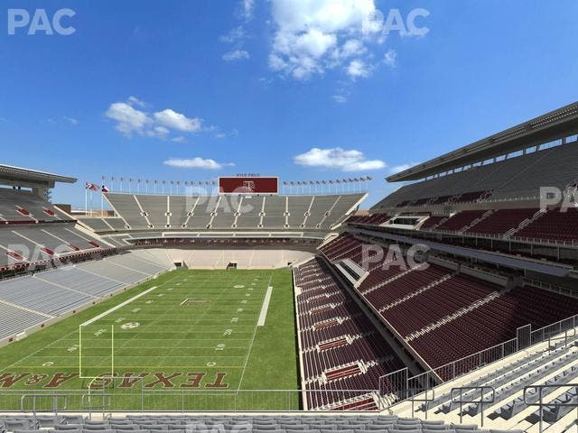 Kyle Field - Section 317 Seat View
