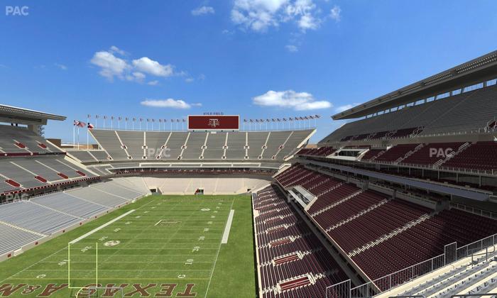 Kyle Field - Section 317 Seat View