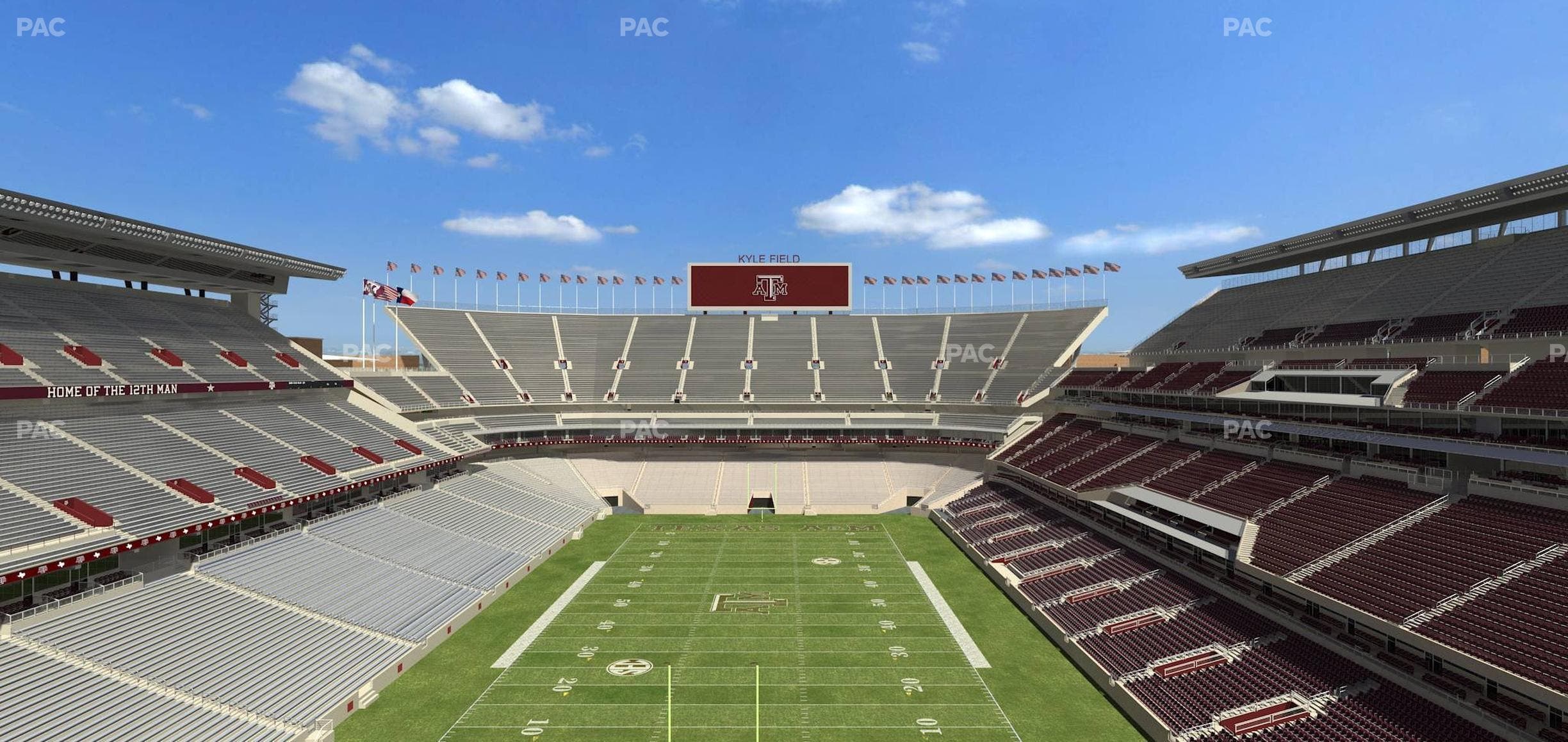 Kyle Field - Section 320 Seat View