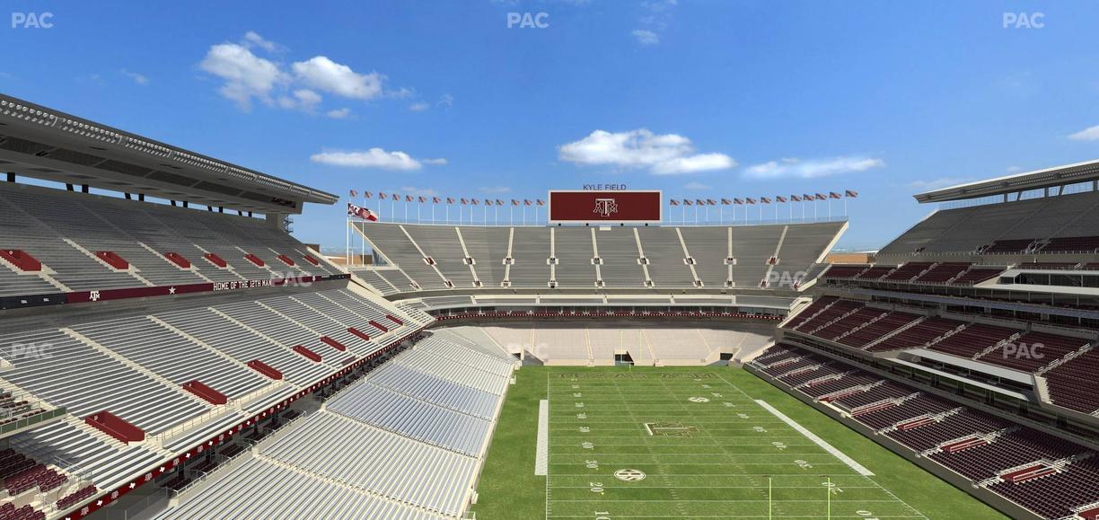 Kyle Field - Section 323 Seat View