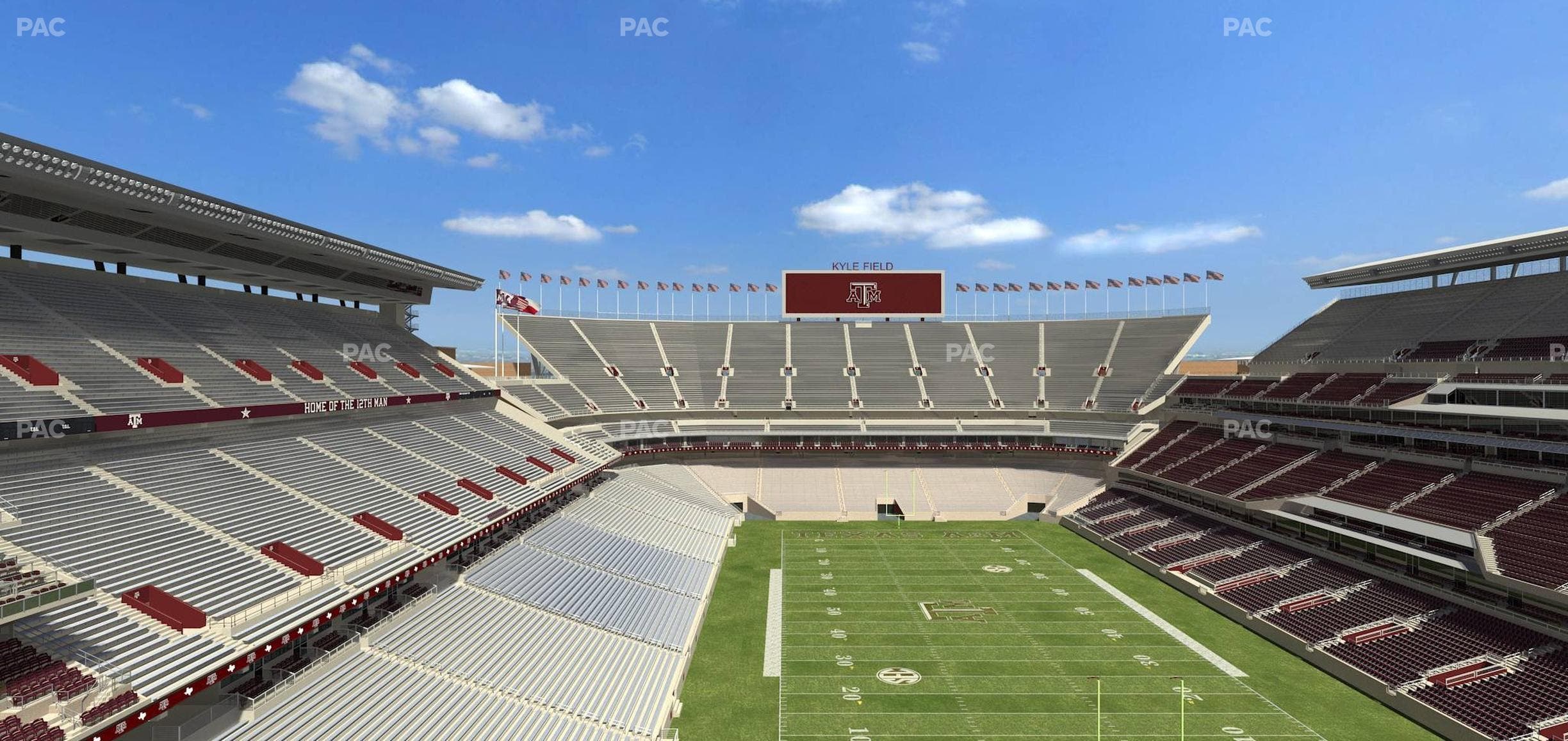 Kyle Field - Section 323 Seat View