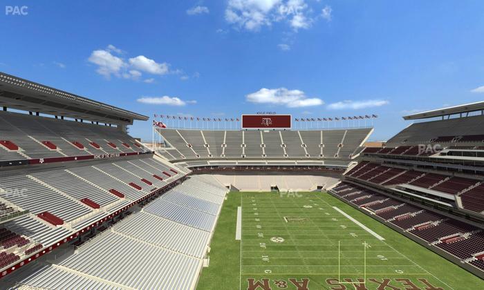Kyle Field - Section 323 Seat View