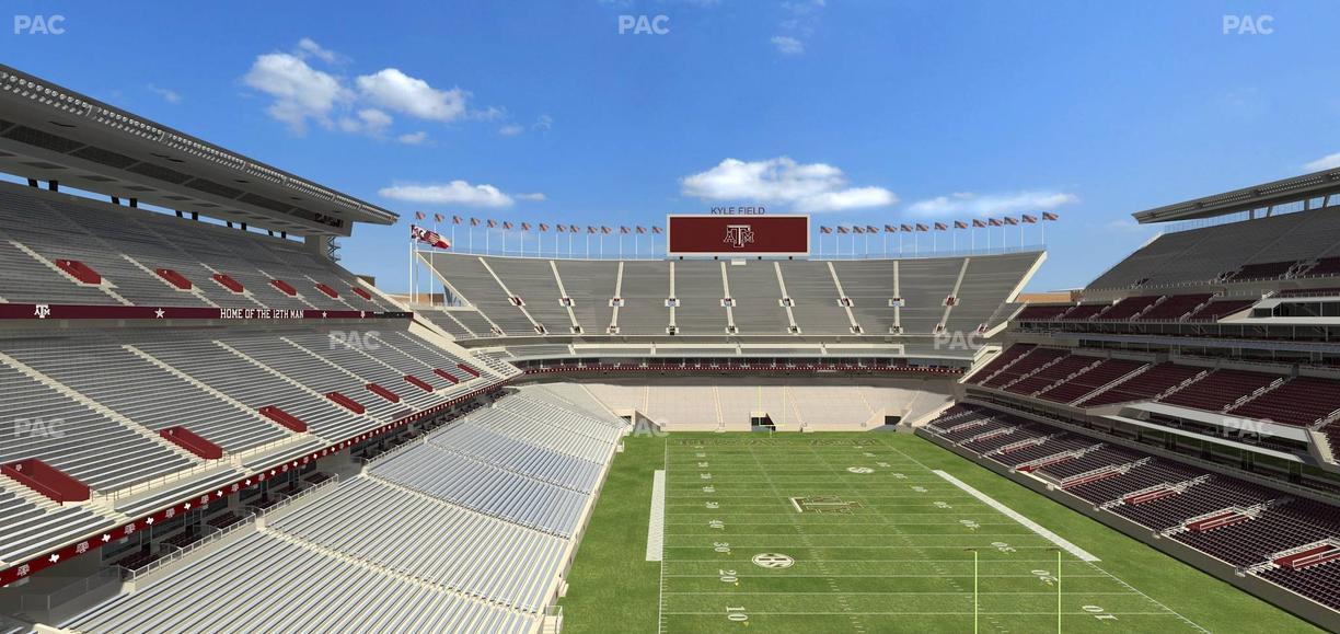Kyle Field - Section 323 Seat View