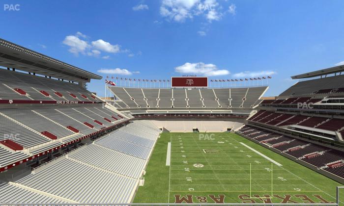 Kyle Field - Section 323 Seat View