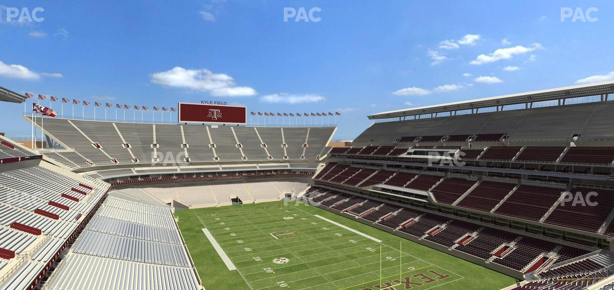 Kyle Field - Section 325 Seat View