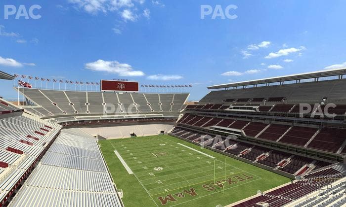 Kyle Field - Section 325 Seat View