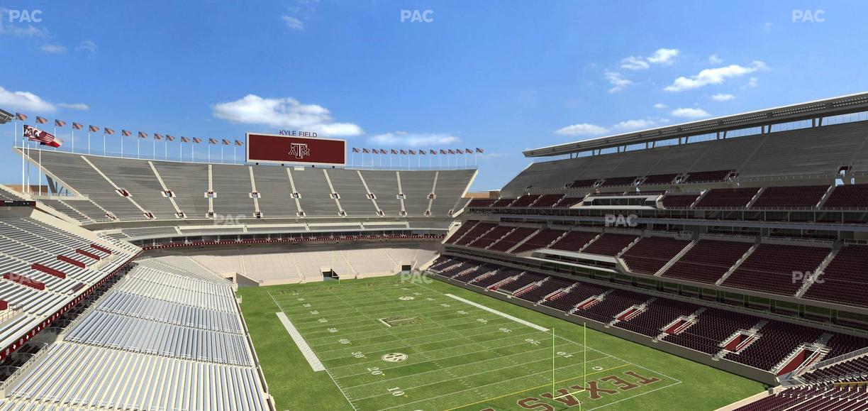 Kyle Field - Section 325 Seat View