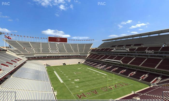 Kyle Field - Section 325 Seat View