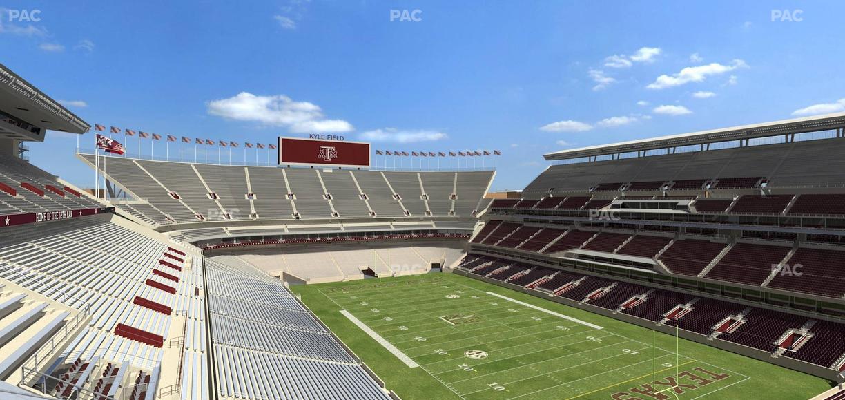 Kyle Field - Section 327 Seat View