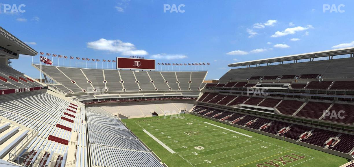 Kyle Field - Section 327 Seat View