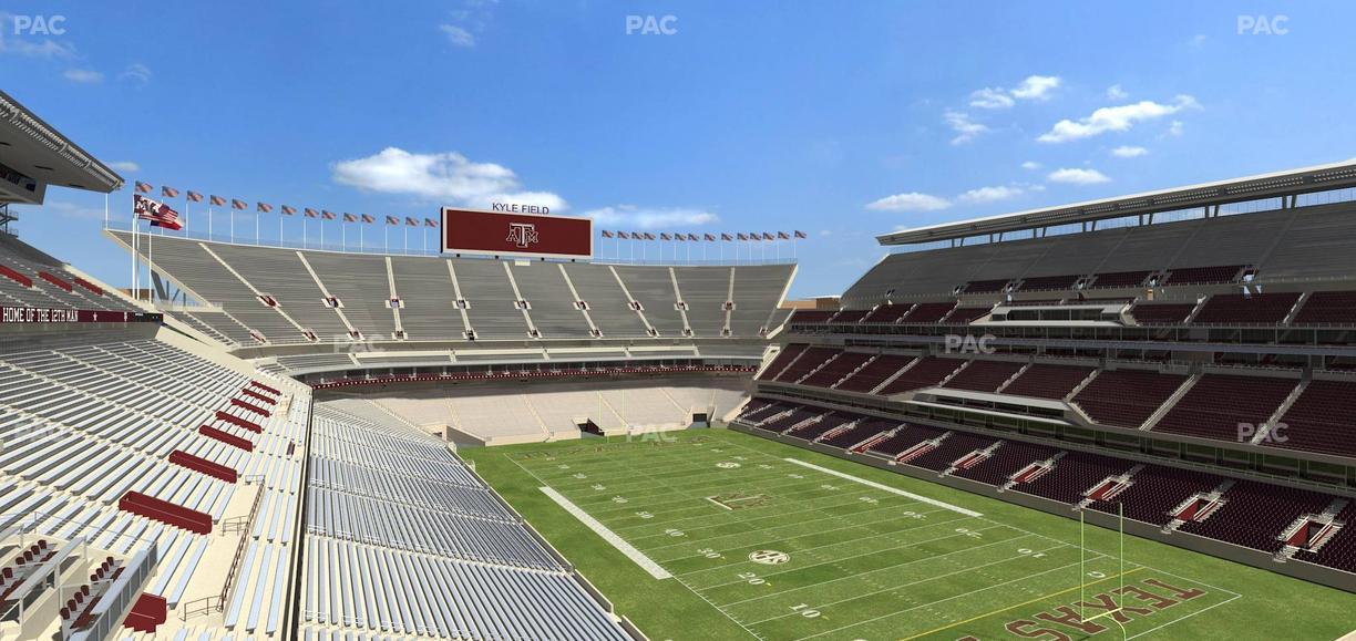 Kyle Field - Section 327 Seat View