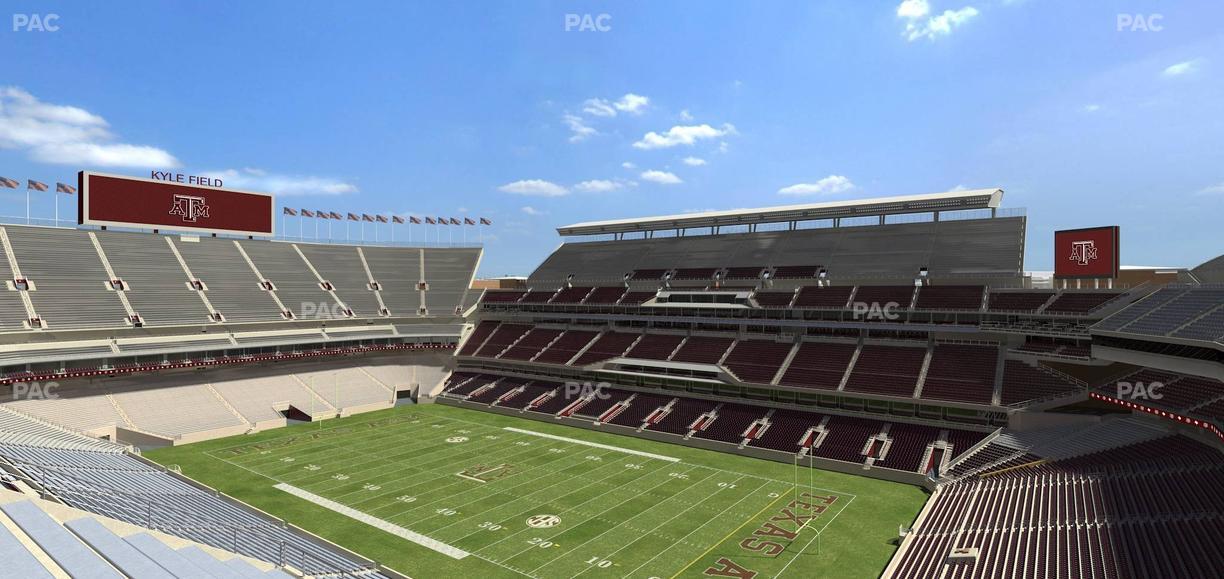 Kyle Field - Section 329 Seat View