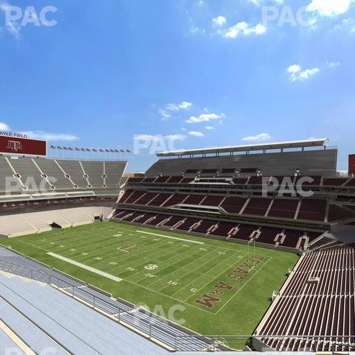 Kyle Field - Section 329 Seat View